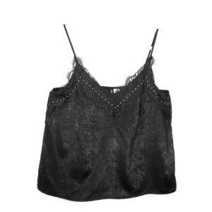 H&M Shimmery Silky Lace Camisole Top